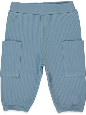 Bebetto Raporlu Interlok Patiksiz Pantolon (Saıl Away) Indigo