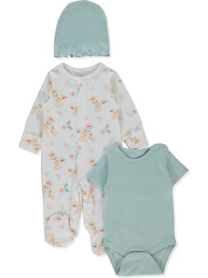 Bebetto Interlok Tulum Set 3lü (My Sun) Mint