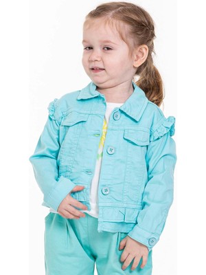 Xo Kids Kız Fırfırlı Gömlek 9-36 Ay Yaş 34709