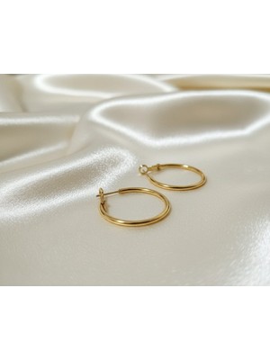 Rubibes Jewelry Çelik Halka Küpe