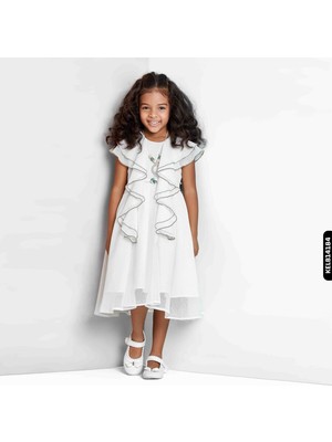 Xo Kids Kız Elbise 1-5 Yaş 6336 KELB14184