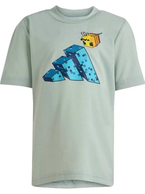 Adidas  Çocuk Yeşil  Şortlu Takım Lk Mc Tr Sset KD0978