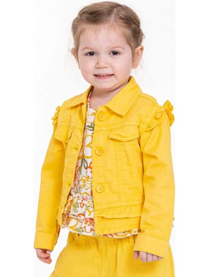 Xo Kids Kız Fırfırlı Gömlek 9-36 Ay Yaş 34709