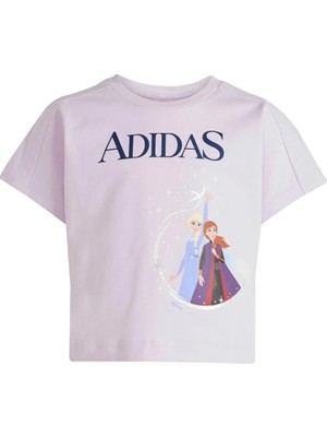 adidas Çocuk  Mor  Şortlu Takım LG DY FRO T SET JZ3578