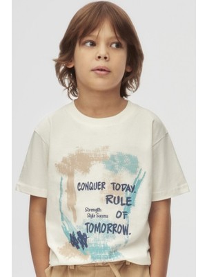 Nk Kids Erkek Çocuk Tişört 4-8 Yaş 48537