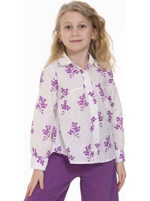 Xo Kids Kız Gömlek 5-14 Yaş 812 KGML09009