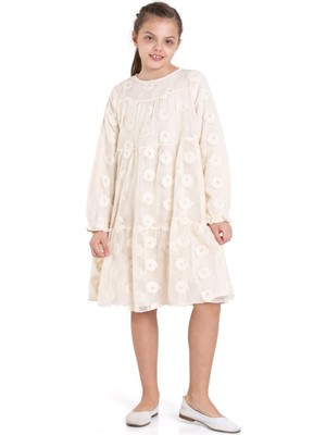 Escabel Kız Çocuk Elbise 5-9 Yaş 36029