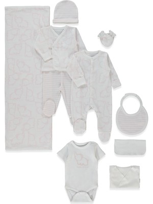 Bebetto Ribana Zıbın Set 10LU (Happy Anımal) Pembe