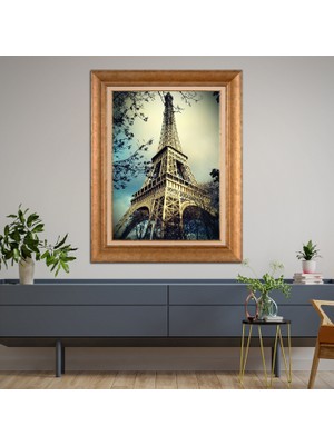 Giyense Altın Varaklı Çerçeveli Paspartulu Tablo SD1213