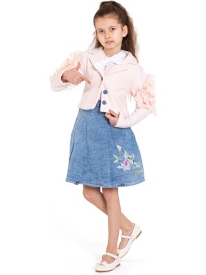 Moonstar Kız Çocuk Elbise 5-8 Yaş 51051