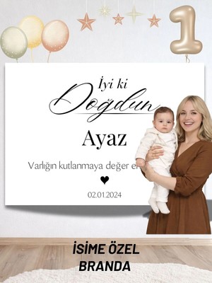 Bkmc Party Kişiye Özel Doğum Günü Happy Birthday Duvar Brandası Isimli Arkaplan Çocuk Doğum Günü Konsepti