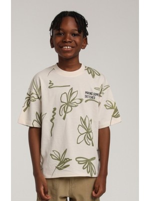 Escabel Erkek Çocuk Tişort 4-8 Yaş 1805