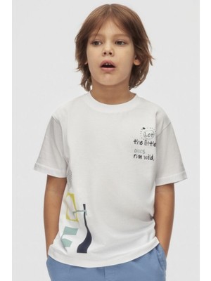 Nk Kids Erkek Çocuk Tişort 4-8 Yaş 48545