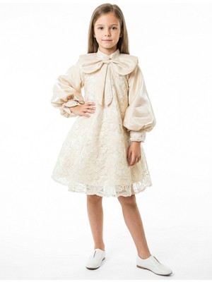 Bravo Kids Kız Çocuk Elbise 7-11 Yaş 1104