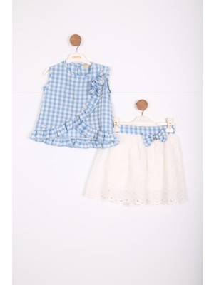 Grata Kız Çocuk Etek Takım 1-5 Yaş 9067