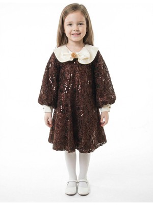 Bravo Kids Kız Çocuk Elbise 3-7 Yaş 1025