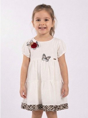Grata Kız Çocuk Elbise 4-8 Yaş 9213