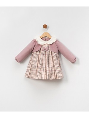 Damasqino Kız Çocuk Elbise 1-4 Yaş 2813