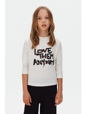 Nk Kids Kız Çocuk Tişort 8-14 Yaş 39302