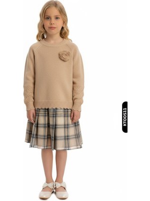 Top Teens Kız Çocuk Elbise 3-12 Yaş 4065