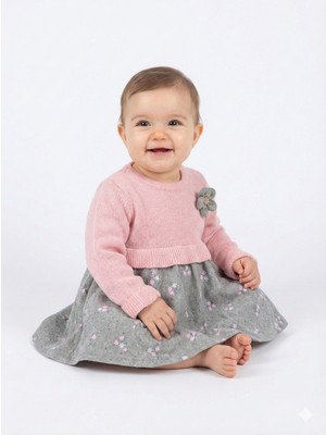 Top Teens Kız Çocuk Elbise 6-24 Ay 4072