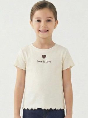 Escabel Kız Çocuk Tişort 5-14 Yaş 36226