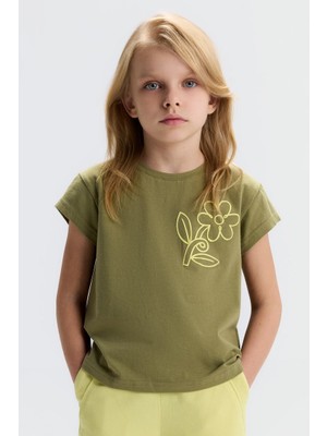 Nk Kids Kız Çocuk Tişort 4-8 Yaş 31540