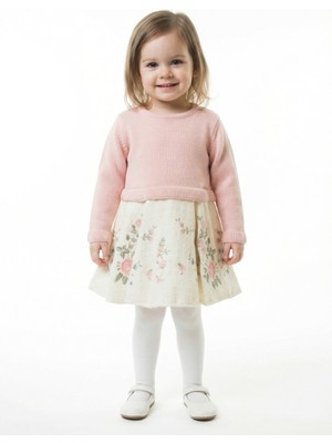 Top Girl Kız Çocuk Elbise 6-24 Ay 4784