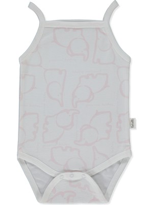 Bebetto Ribana Ip Askılı Body Yaş (Happy Anımal) Pembe