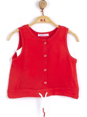 Nk Kids P-003461 (Nk 32503) Kız Lets Go 2lı  Bluz 4-8 Yaş