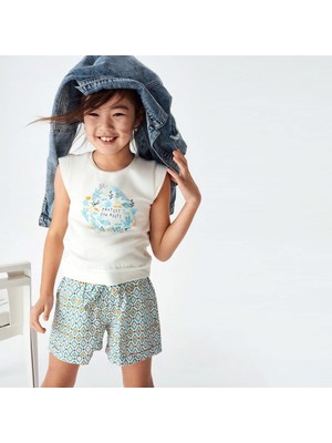 Nk Kids P-003472 (Nk 32530) Kız Dinez Altı T-Shırt 4-8 Yaş