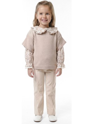 Top Girl Kız Çocuk Elbise 3-7 Yaş 4756