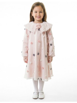 Damasqino Kız Çocuk Elbise 6-10 Yaş 1681