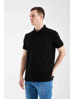 Lacoste Polo Paris Regular Fit Siyah