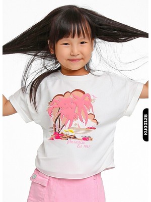 Escabel Kız Çocuk Tişört 1-5 Yaş 35791