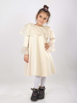 Damasqino Kız Çocuk Elbise 6-10 Yaş 1620