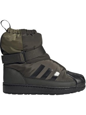 Adidas Çocuk  Yeşil  Sneaker Superstar 360 Wtr Boot C JQ7950