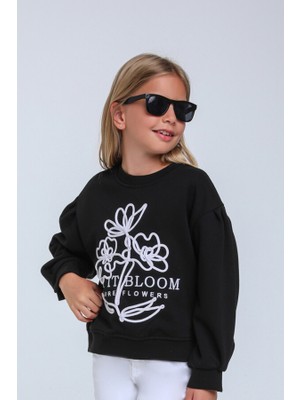 Escabel Kız Çocuk Sweatshirt 5-9 Yaş 35855