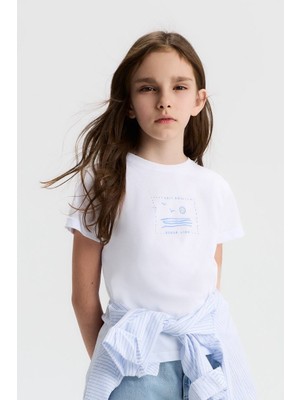 Nk Kids Kız Çocuk Tişort 8-14 Yaş 31384