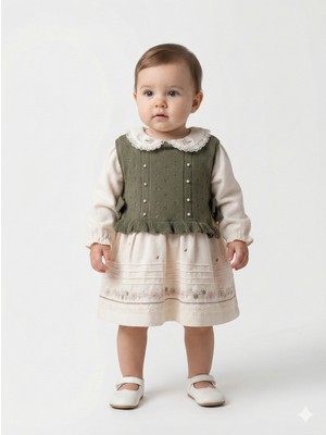 Moonstar Kız Çocuk Elbise 9-24 Ay 52142