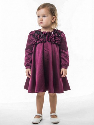 Damasqino Kız Çocuk Elbise 1-5 Yaş 1675