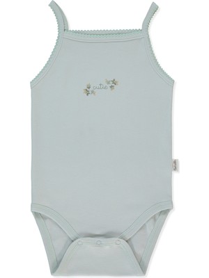 Bebetto Interlok Ip Askılı Body Yaş (Flower Garden) Mint