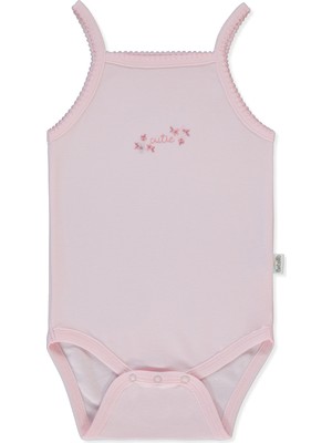 Bebetto Interlok Ip Askılı Body Yaş (Flower Garden) Pembe