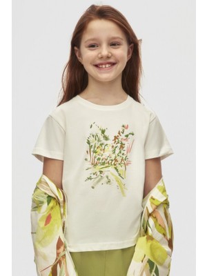 Nk Kids Kız Çocuk Tişort 8-14 Yaş 38433