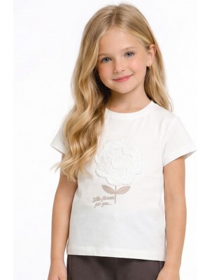 Nk Kids Kız Çocuk Tişort 4-8 Yaş 31506