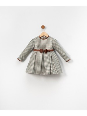 Damasqino Kız Çocuk Elbise 1-4 Yaş 2820