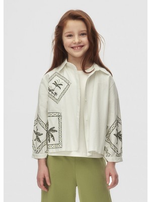 Nk Kids Kız Çocuk Gömlek 8-14 Yaş 38424