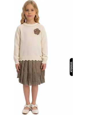 Top Teens Kız Çocuk Elbise 8-12 Yaş 4057