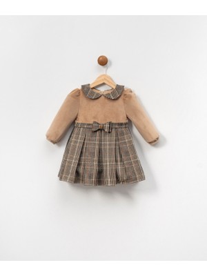 Damasqino Kız Çocuk Elbise 1-4 Yaş 2811