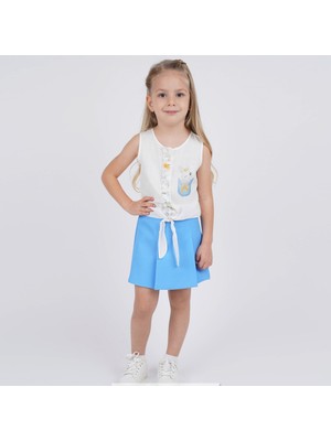 Best Kids P-003398 (Bes 3704) Kız Şort Etek 2-6 Yaş